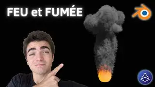 Faire une simulation de FEU et FUMÉE sur BLENDER 3.0 (rapide)