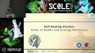 Self-healing Clusters: Game of Nodes and the Scaling Throne