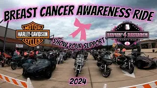 Motorcycle Ride for Breast Cancer Awareness| Be Supportive! #motorcycle #breastcancer #kawasaki