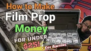 How To Make Film Prop Money Stacks for Under $25