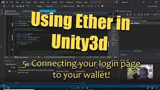 HOW TO log into your new wallet with Unity!