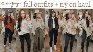 Cozy Fall Outfits 🍁 Affordable Casual Fall Outfits 2023