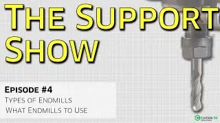 The Support Show Ep. #4 - Types of Endmills + What Endmills to Use