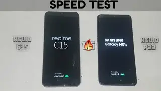 Samsung M01s vs Realme C15 Speed Test | Konsa Fast hai Helio G35 YA Helio P22