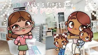 Ayla’s first day of preschool ୭˚. ᵎᵎ 🎨🌷📚 || *with voice* ^-^ || avatar world 🌍