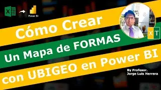 Como Crear Mapa de FORMAS con UBIGEO en Power BI