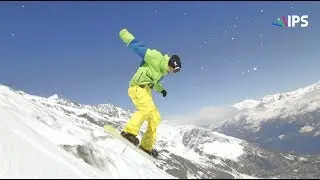 LG 4K Demo: Snowboard