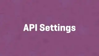 API Settings - WooCommerce Guided Tour