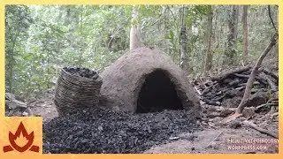 Primitive Technology: Reusable charcoal mound