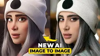 New AI to Convert Your Photos into Anime, Cartoon or 3D Animation Style | Image to Image AI Tutorial