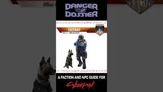 NCPD's K9 Elite Handler - Shepard | Cyberpunk's Danger Gal Dossier Sneak Peek #4