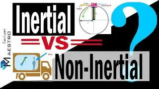 Inertial vs Non Inertial Frame of Reference | why and when to use Pseudo Forces | Physics