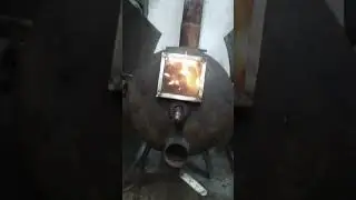 Отопительный сезон в мастерской открыт :)