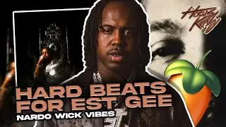 How To Makes HARD & DARK Beats For EST Gee | FL Studio 20 Sample Breakdown