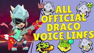 New brawler DRACO Voice Lines #brawlstars