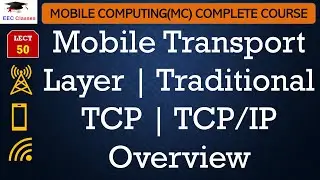 L50: Mobile Transport Layer | Traditional TCP | TCP/IP Overview | Mobile Computing