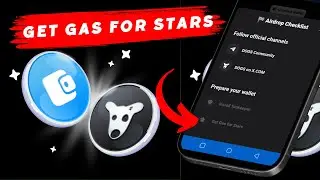 How to GET GAS FOR STARS For DOGS Airdrop - How To Buy Stars For DOGS AIRDROP