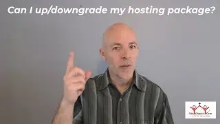 Can I upgrade or downgrade my web hosting plan in the future?