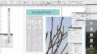 Creating a layout with columns in InDesign