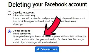 How to delete facebook account permanently 2022 on PC  ||  facebook id delete kare  ||  delete fb