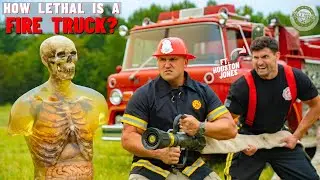 How Lethal Is A Fire Truck ??? (ft. Houston Jones)