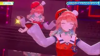 Gura, Ame, Kiara, & Calli sing Animal (New Years 3D Live)