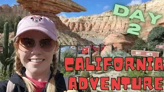 CALIFORNIA ADVENTURE, Day 2 | Radiator Springs Racers | Soarin' Over California | Pixar Place Hotel