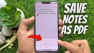 How To Save Apple Notes As PDF On iPhone & iPad (2023)