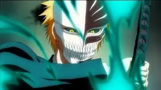 BLEACH『千年血戦篇』 Ichigo charged Cero towards Ulquiorra after awaken as Hollow