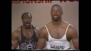 Super Bowl Champ Carl Banks Meets Bodybuilding Champ Lee Haney