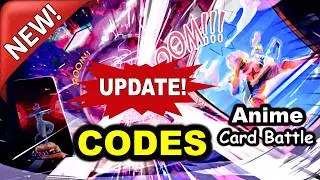 *NEW* ALL WORKING CODES FOR ANIME CARD BATTLE - ROBLOX ANIME CARD BATTLE CODES