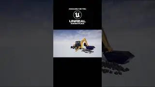 Unreal Marketplace | Backhoe Controller for Unreal Engine - Shorts