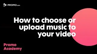 How to Add Background Music to any Video | Promo.com  #royaltyfreemusic