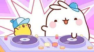 🎤 MC Molang And Piu Piu  🎧 ❤️ | Funny Kids Cartoon