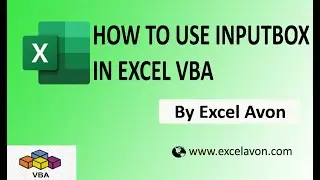 How to use Input Box in Excel VBA - Excel Avon