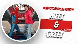 Meet and Greet Marvel Characters | Spiderman | Disneyland Paris | January 2023