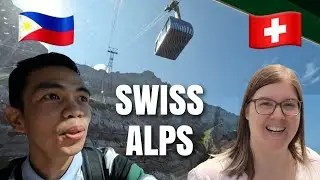 FILIPINO husband sees the Swiss Alps for the 1st time 🤩