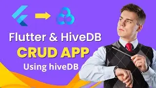 Flutter CRUD App Using Hive Database | Flutter Tutorial | Flutter Local Storage | HiveDB