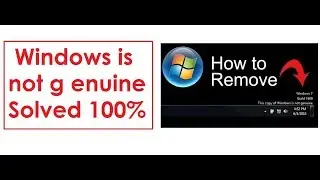 How to fix This Copy of Windows is not genuine on Windows 7, 100% working Method No-(2 out of 3)