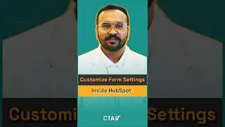 How to Customise Form Settings Inside HubSpot #hubspotcms #hubspotcrm #hubspotuser