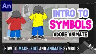 Introduction to Symbols in Adobe Animate CC | Tutorial for Beginners