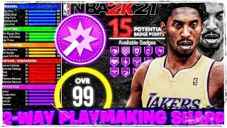 FIRST EVER 2 WAY PLAYMAKING SHARP SHOOTER BUILD IN NBA 2K21 NEXT GEN!
