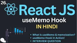 useMemo Hook in ReactJs Tutorial in Hindi #26 | Complete React Course