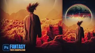 Fantasy Different Earth - Photo Manipulation Photoshop Tutorial