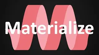 Materialize | Programming Resources