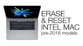 How to Factory reset MacBook Pro, Air, iMac M1 (Pre-2018 Intel Monterey or Big Sur)