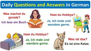 Daily Questions and Answers in German Part 1