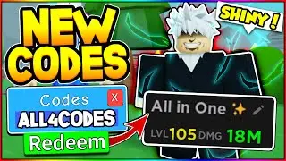 SECRET New *SHINY* ALL FOR ONE Codes In Anime Fighters Simulator! Roblox