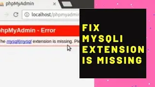 How to Fix MySqli Extension is Missing Error from Ubuntu