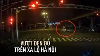 Tai nạn kinh hoàng sau màn vượt đèn đỏ trên Xa lộ Hà Nội